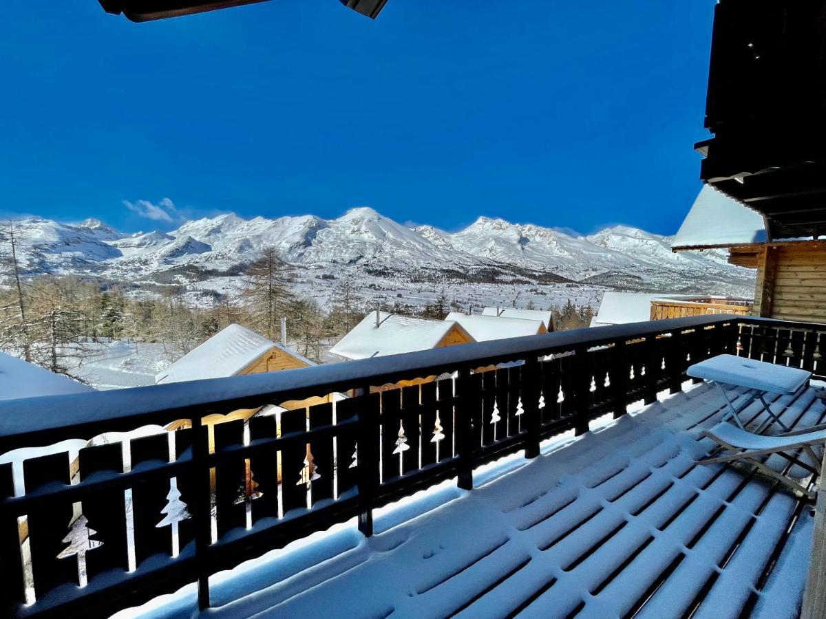 Chalet Aneloup Vue D'Exception A La Joue Du Loup Saint-Étienne-en-Dévoluy Dış mekan fotoğraf
