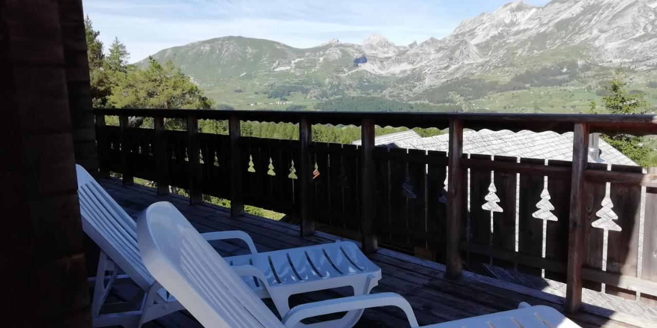 Chalet Aneloup Vue D'Exception A La Joue Du Loup Saint-Étienne-en-Dévoluy Dış mekan fotoğraf