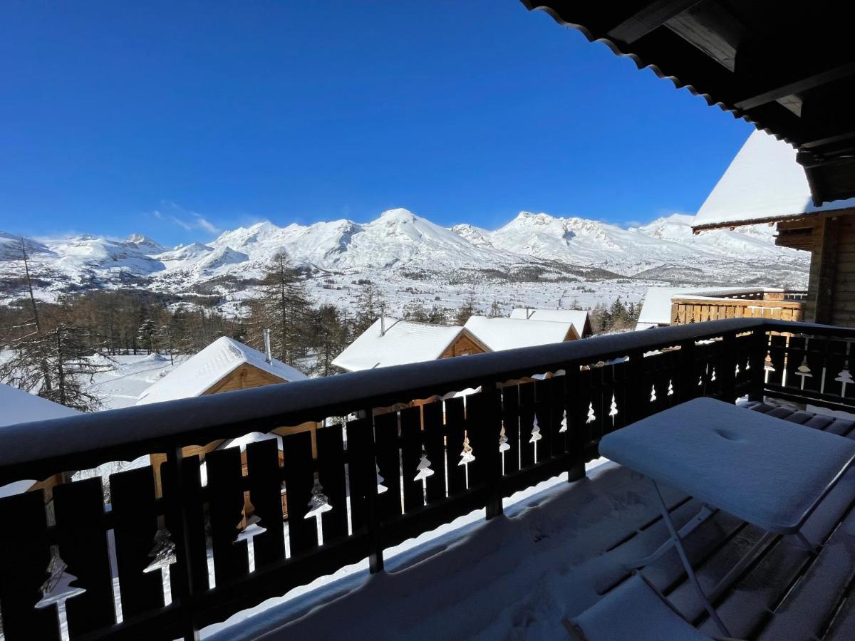Chalet Aneloup Vue D'Exception A La Joue Du Loup Saint-Étienne-en-Dévoluy Dış mekan fotoğraf